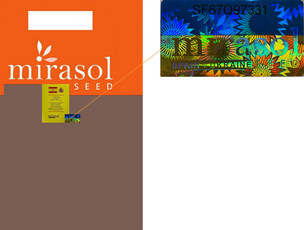 Updated hologram on bags of Mirasol seeds - reliable protection against fakes
